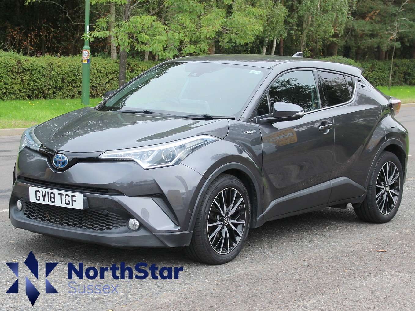 A 2018 TOYOTA C-HR 1.8 VVT-h Excel SUV 5dr Petrol Hybrid CVT Euro 6 (s/s) (122 ps) A 2018 TOYOTA C-HR 1.8 VVT-h Excel SUV 5dr Petrol Hybrid CVT Euro 6 (s/s) (122 ps)