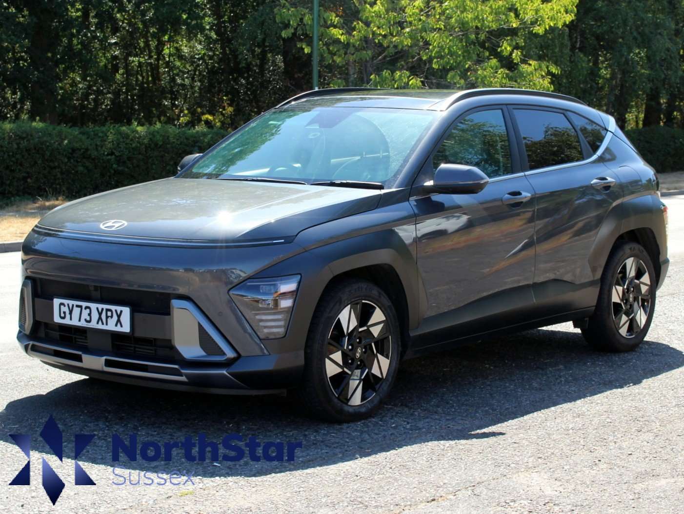 A 2023 HYUNDAI KONA 1.6 T-GDi Ultimate SUV 5dr Petrol DCT Euro 6 (s/s) (198 ps) A 2023 HYUNDAI KONA 1.6 T-GDi Ultimate SUV 5dr Petrol DCT Euro 6 (s/s) (198 ps)