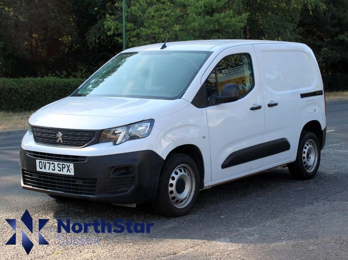 A 2023 PEUGEOT PARTNER 1.5 BlueHDi 1000 Professional Premium + Standard Panel Van 5dr Diesel Manual SWB Euro 6 (s/s) (100 bhp) A 2023 PEUGEOT PARTNER 1.5 BlueHDi 1000 Professional Premium + Standard Panel Van 5dr Diesel Manual SWB Euro 6 (s/s) (100 bhp)
