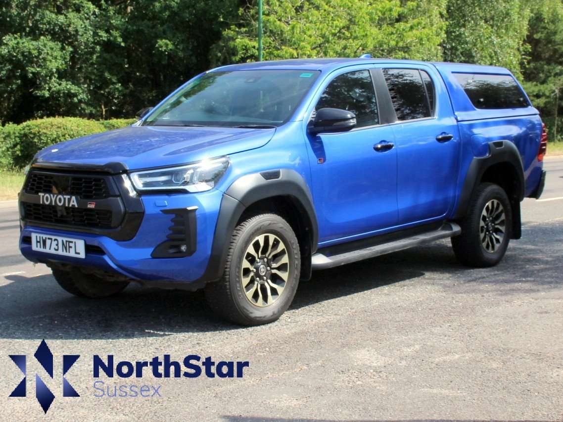 A 2024 TOYOTA HILUX 2.8 D-4D GR SPORT Pickup Double Cab 4dr Diesel Auto 4WD Euro 6 (s/s) (204 ps) A 2024 TOYOTA HILUX 2.8 D-4D GR SPORT Pickup Double Cab 4dr Diesel Auto 4WD Euro 6 (s/s) (204 ps)