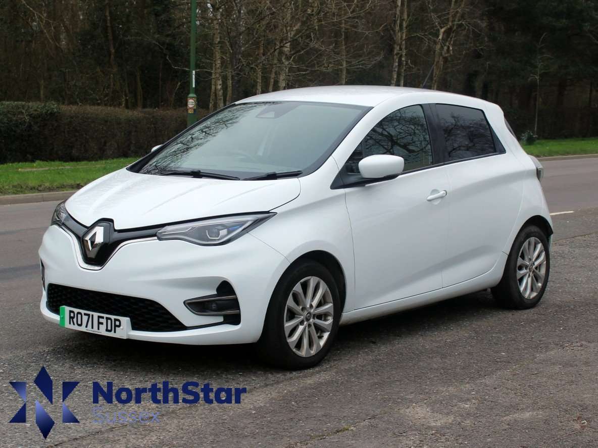 A 2021 RENAULT ZOE R110 EV50 52kWh Business+ Car Derived Van 5dr Electric Auto (Rapid Charge) (107 bhp) A 2021 RENAULT ZOE R110 EV50 52kWh Business+ Car Derived Van 5dr Electric Auto (Rapid Charge) (107 bhp)