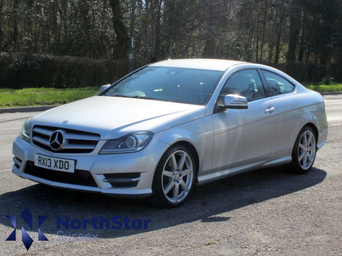 A 2013 MERCEDES-BENZ C CLASS 2.1 C220 CDI BlueEfficiency AMG Sport Coupe 2dr Diesel G-Tronic+ Euro 5 (s/s) (170 ps) A 2013 MERCEDES-BENZ C CLASS 2.1 C220 CDI BlueEfficiency AMG Sport Coupe 2dr Diesel G-Tronic+ Euro 5 (s/s) (170 ps)