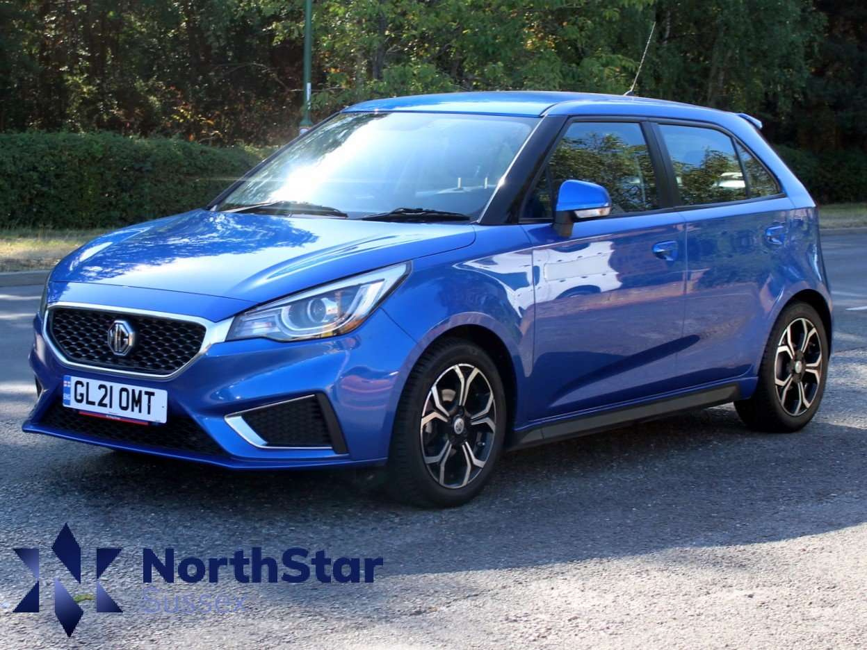 A 2021 MG MG3 1.5 VTi-TECH Exclusive Nav Hatchback 5dr Petrol Manual Euro 6 (s/s) (106 ps) A 2021 MG MG3 1.5 VTi-TECH Exclusive Nav Hatchback 5dr Petrol Manual Euro 6 (s/s) (106 ps)