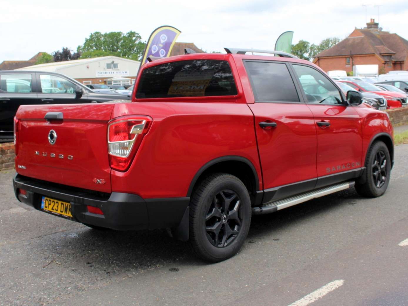 A 2023 SSANGYONG MUSSO 2.2D Saracen Pickup Double Cab 4dr Diesel Auto 4WD Euro 6 (181 ps) A 2023 SSANGYONG MUSSO 2.2D Saracen Pickup Double Cab 4dr Diesel Auto 4WD Euro 6 (181 ps)