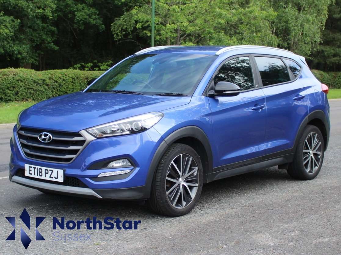 A 2018 HYUNDAI TUCSON 1.7 CRDi Blue Drive GO SE SUV 5dr Diesel DCT Euro 6 (s/s) (141 ps) A 2018 HYUNDAI TUCSON 1.7 CRDi Blue Drive GO SE SUV 5dr Diesel DCT Euro 6 (s/s) (141 ps)