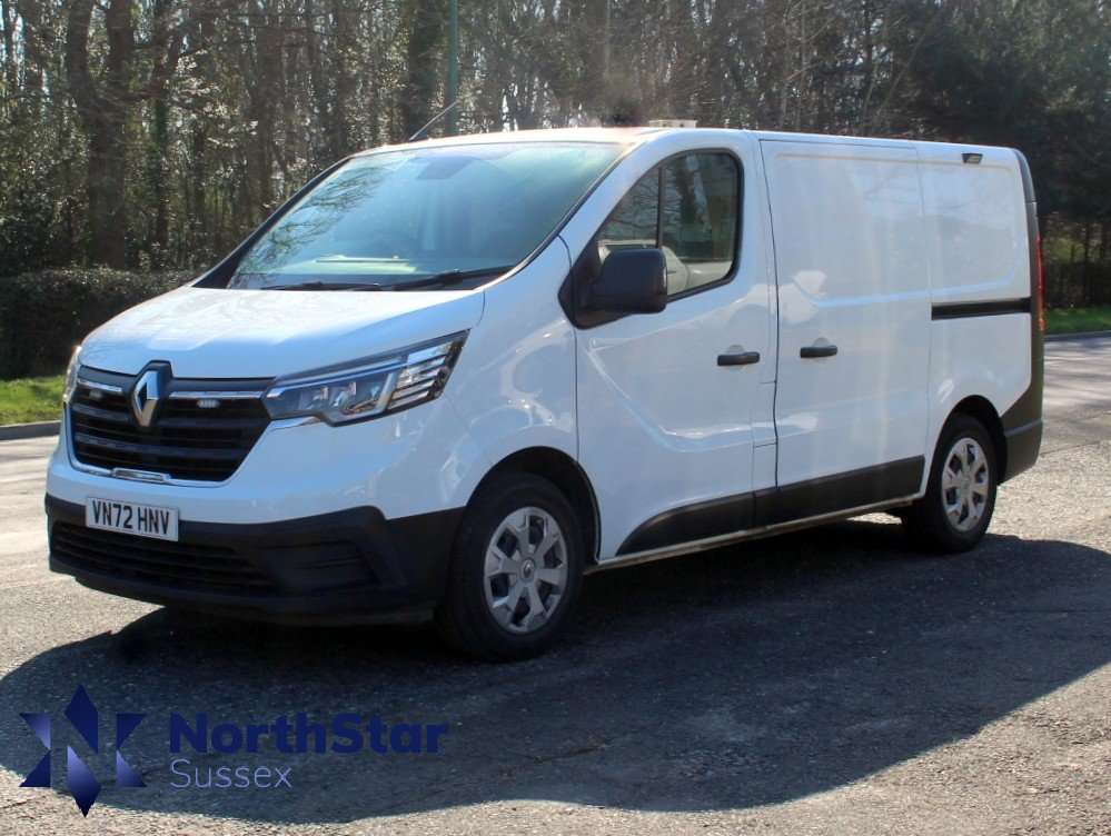A 2022 RENAULT TRAFIC 2.0 dCi Blue SL28 Business Panel Van 5dr Diesel Manual L1 H1 Euro 6 (s/s) (130 ps) A 2022 RENAULT TRAFIC 2.0 dCi Blue SL28 Business Panel Van 5dr Diesel Manual L1 H1 Euro 6 (s/s) (130 ps)