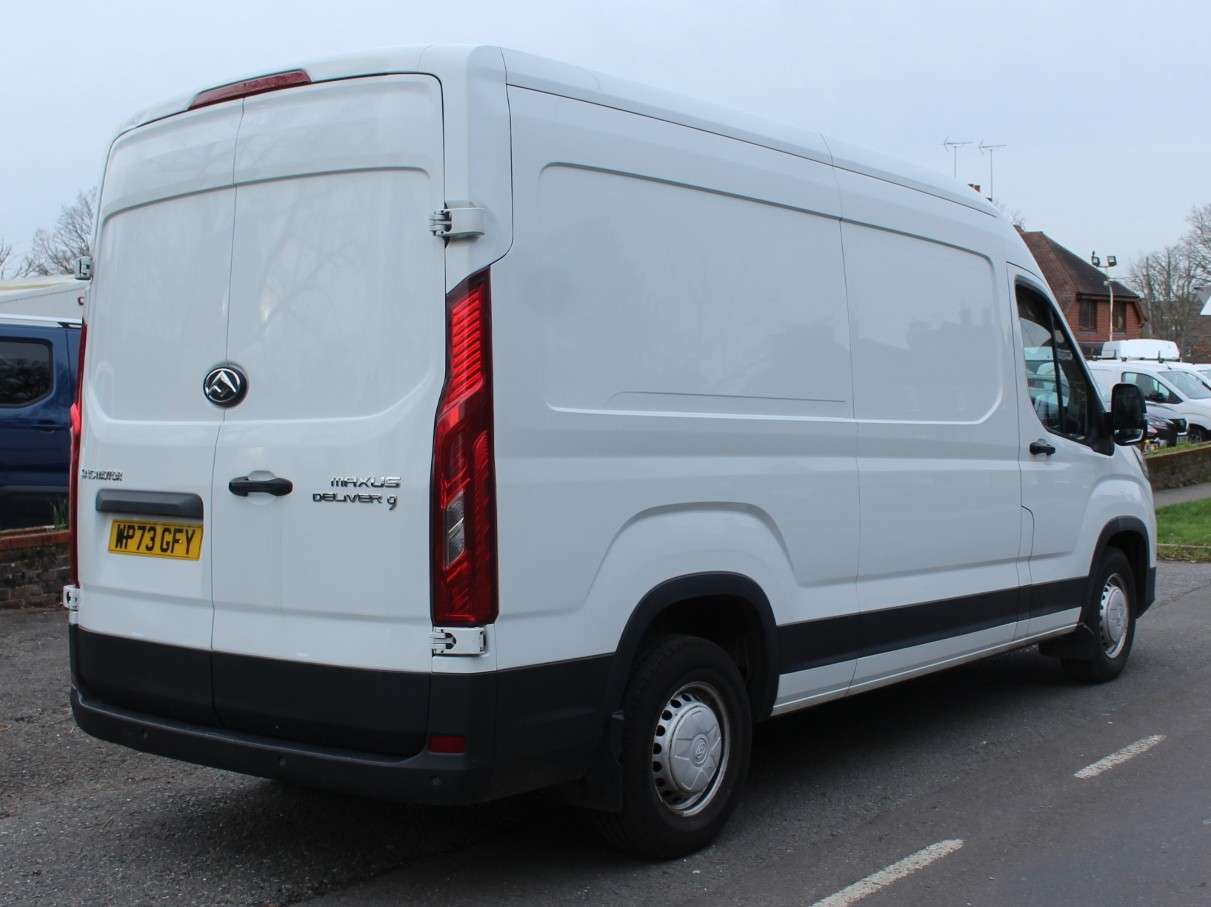 A 2023 MAXUS DELIVER 9 2.0 D20 LUX Panel Van 5dr Diesel Manual FWD L3 H2 Euro 6 (s/s) (163 ps) A 2023 MAXUS DELIVER 9 2.0 D20 LUX Panel Van 5dr Diesel Manual FWD L3 H2 Euro 6 (s/s) (163 ps)
