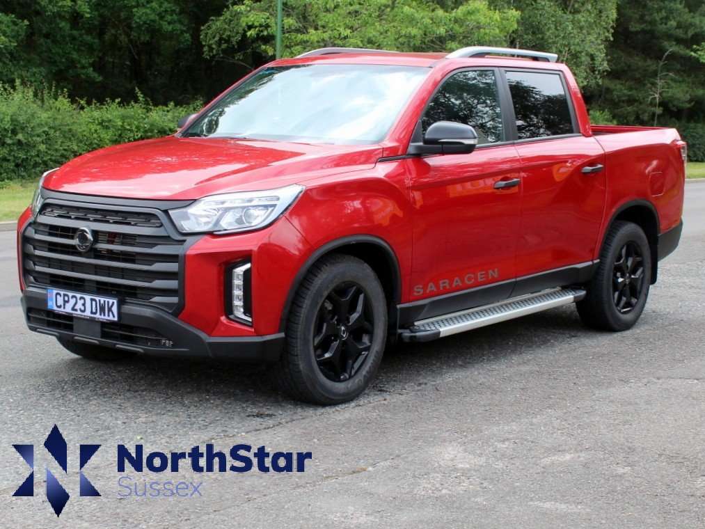 A 2023 SSANGYONG MUSSO 2.2D Saracen Pickup Double Cab 4dr Diesel Auto 4WD Euro 6 (181 ps) A 2023 SSANGYONG MUSSO 2.2D Saracen Pickup Double Cab 4dr Diesel Auto 4WD Euro 6 (181 ps)