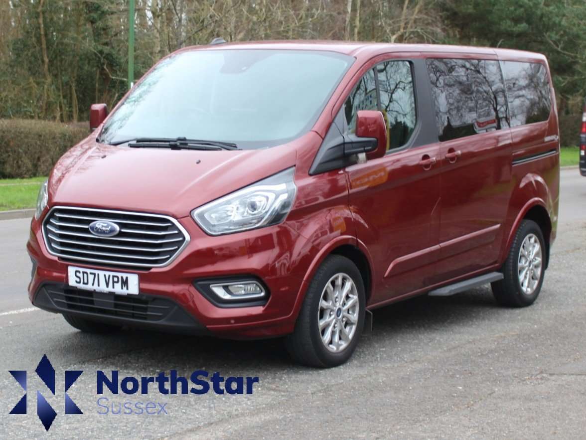 A 2021 FORD TOURNEO CUSTOM 2.0 320 EcoBlue Titanium Wheelchair Accessible 5dr Diesel Manual L1 Euro 6 (s/s) (130 ps) A 2021 FORD TOURNEO CUSTOM 2.0 320 EcoBlue Titanium Wheelchair Accessible 5dr Diesel Manual L1 Euro 6 (s/s) (130 ps)