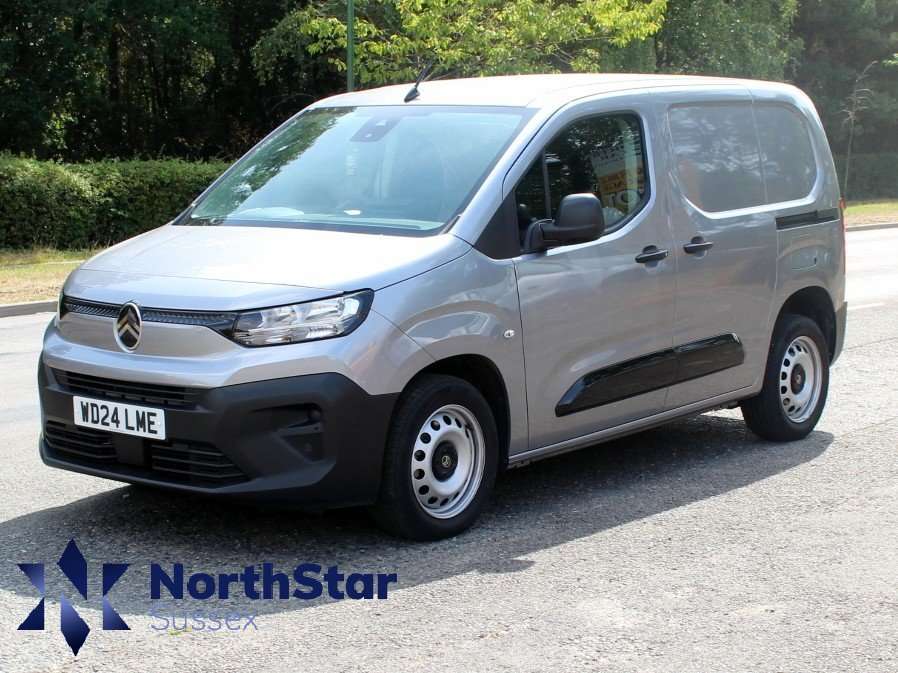 A 2024 CITROEN BERLINGO 1.5 BlueHDi 1000 Enterprise M Panel Van 5dr Diesel Manual SWB Euro 6 (s/s) (100 ps) A 2024 CITROEN BERLINGO 1.5 BlueHDi 1000 Enterprise M Panel Van 5dr Diesel Manual SWB Euro 6 (s/s) (100 ps)