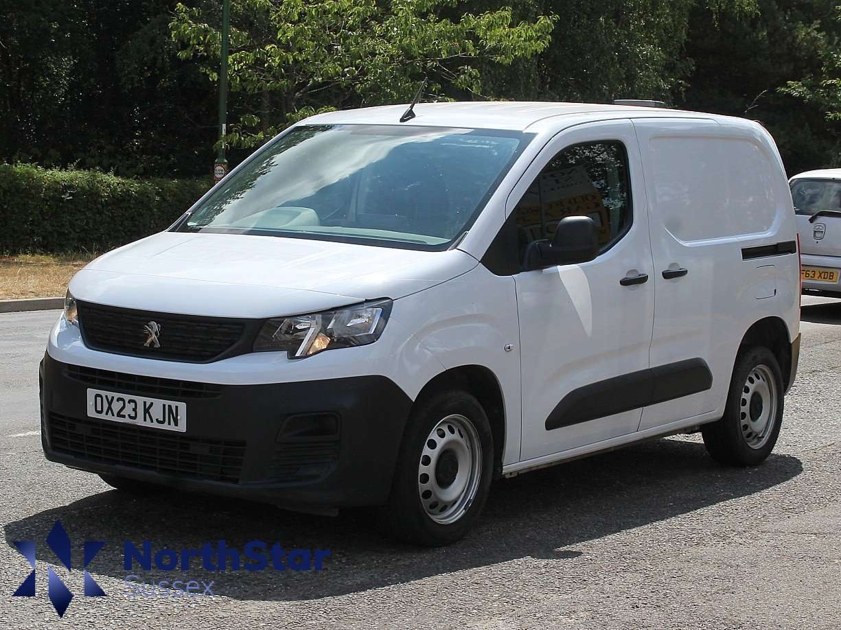 A 2023 PEUGEOT PARTNER 1.5 BlueHDi 1000 Professional Premium + Standard Panel Van 5dr Diesel Manual SWB Euro 6 (s/s) (100 bhp) A 2023 PEUGEOT PARTNER 1.5 BlueHDi 1000 Professional Premium + Standard Panel Van 5dr Diesel Manual SWB Euro 6 (s/s) (100 bhp)