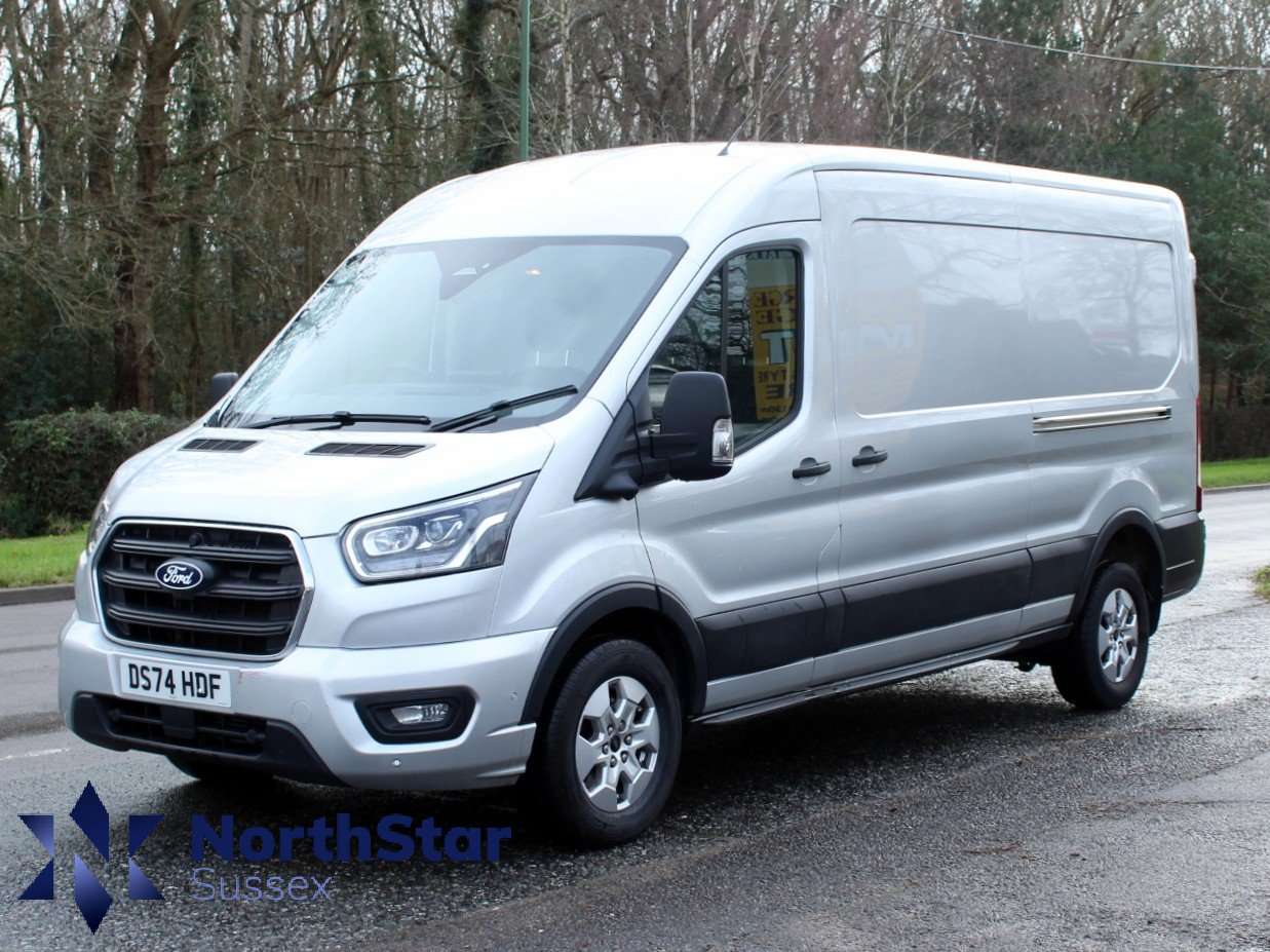 A 2024 FORD TRANSIT 2.0 350 EcoBlue Limited Panel Van 5dr Diesel Manual FWD L3 H2 Euro 6 (s/s) (165 ps) A 2024 FORD TRANSIT 2.0 350 EcoBlue Limited Panel Van 5dr Diesel Manual FWD L3 H2 Euro 6 (s/s) (165 ps)