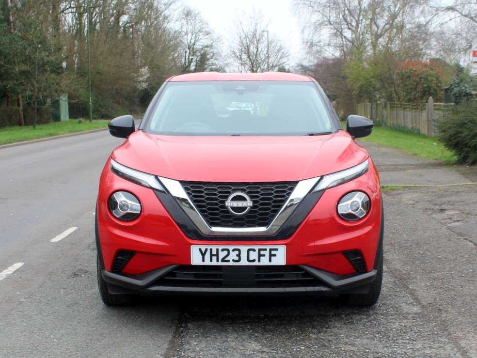A 2023 NISSAN JUKE 1.0 DIG-T Visia SUV 5dr Petrol Manual Euro 6 (s/s) (114 ps) A 2023 NISSAN JUKE 1.0 DIG-T Visia SUV 5dr Petrol Manual Euro 6 (s/s) (114 ps)