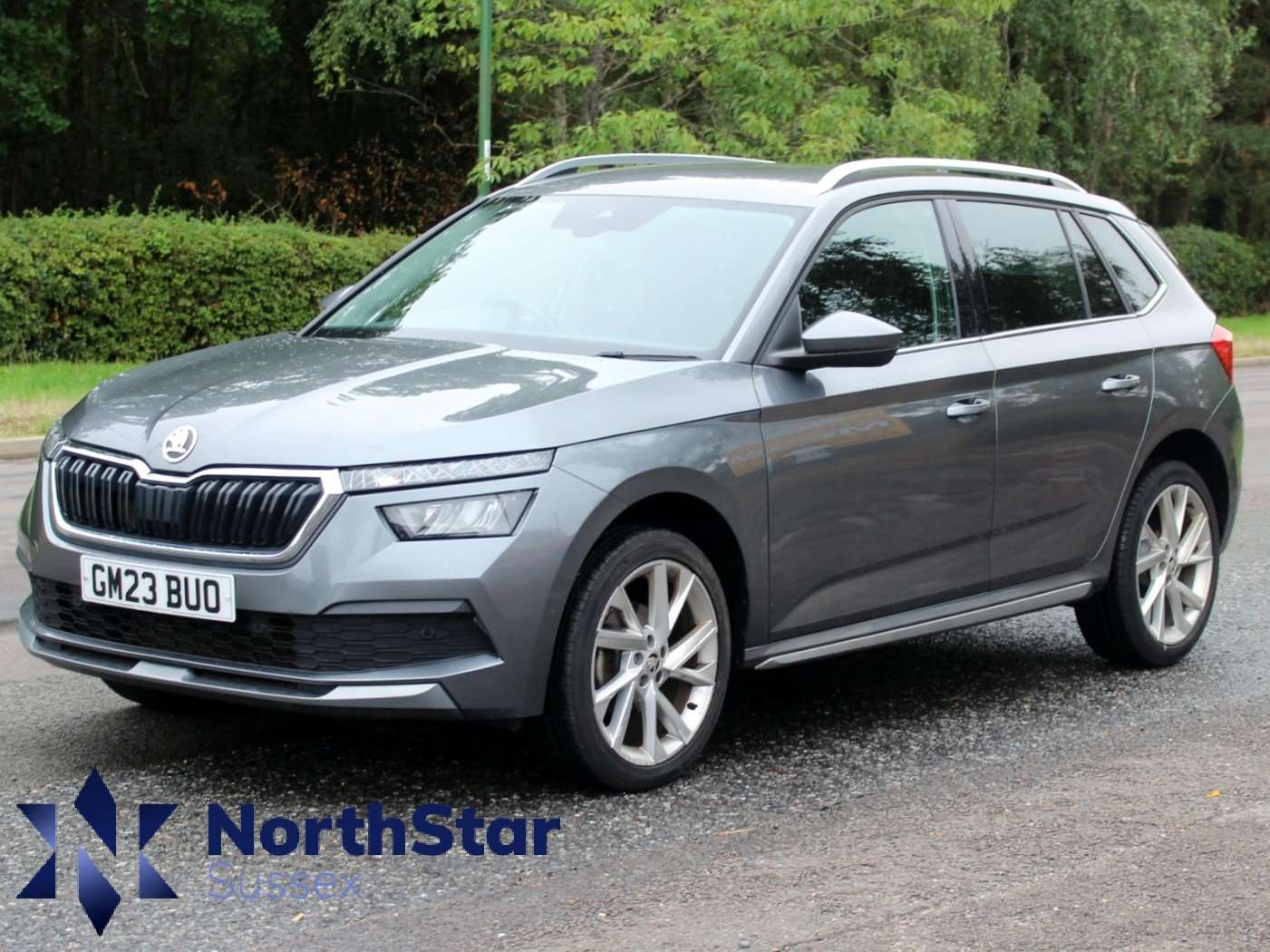 A 2023 SKODA KAMIQ 1.5 TSI ACT SE L Executive SUV 5dr Petrol DSG Euro 6 (s/s) (150 ps) A 2023 SKODA KAMIQ 1.5 TSI ACT SE L Executive SUV 5dr Petrol DSG Euro 6 (s/s) (150 ps)
