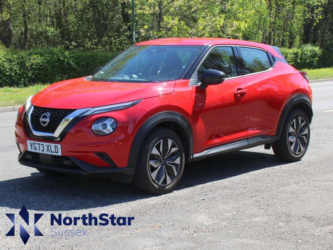 A 2023 NISSAN JUKE 1.0 DIG-T Acenta SUV 5dr Petrol Manual Euro 6 (s/s) (114 ps) A 2023 NISSAN JUKE 1.0 DIG-T Acenta SUV 5dr Petrol Manual Euro 6 (s/s) (114 ps)