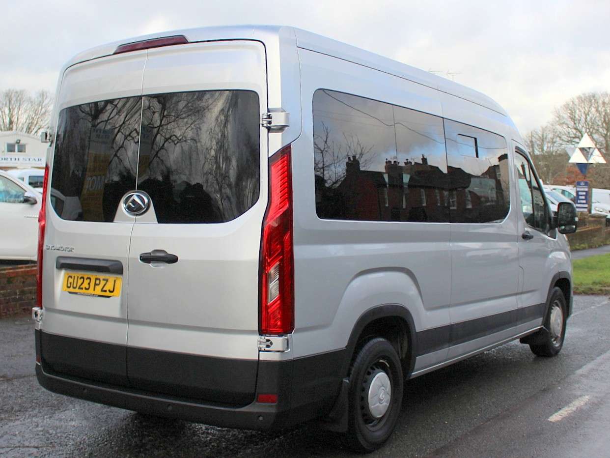 A 2023 MAXUS DELIVER 9 2.0 D20 9 Seat Minibus 5dr Diesel Manual FWD L3 H2 Euro 6 (s/s) (163 ps) A 2023 MAXUS DELIVER 9 2.0 D20 9 Seat Minibus 5dr Diesel Manual FWD L3 H2 Euro 6 (s/s) (163 ps)