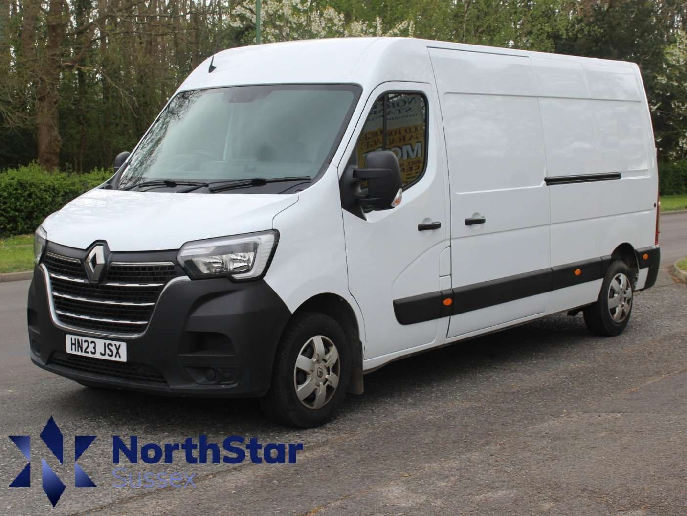A 2023 RENAULT MASTER 2.3 dCi 35 Business+ Panel Van 4dr Diesel Manual FWD LWB Medium Roof Euro 6 (135 ps) A 2023 RENAULT MASTER 2.3 dCi 35 Business+ Panel Van 4dr Diesel Manual FWD LWB Medium Roof Euro 6 (135 ps)