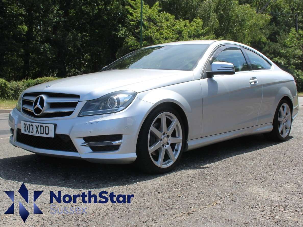 A 2013 MERCEDES-BENZ C CLASS 2.1 C220 CDI BlueEfficiency AMG Sport Coupe 2dr Diesel G-Tronic+ Euro 5 (s/s) (170 ps) A 2013 MERCEDES-BENZ C CLASS 2.1 C220 CDI BlueEfficiency AMG Sport Coupe 2dr Diesel G-Tronic+ Euro 5 (s/s) (170 ps)