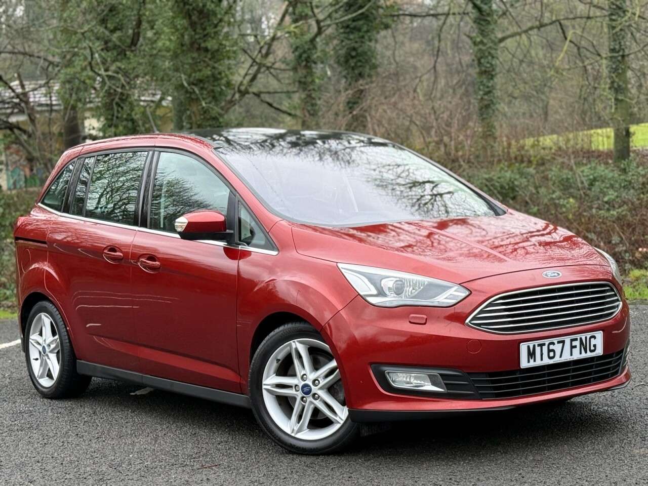 A 2018 FORD GRAND C-MAX 1.0T EcoBoost Titanium X MPV 5dr Petrol Manual Euro 6 (s/s) (125 ps) TIMING A 2018 FORD GRAND C-MAX 1.0T EcoBoost Titanium X MPV 5dr Petrol Manual Euro 6 (s/s) (125 ps) TIMING