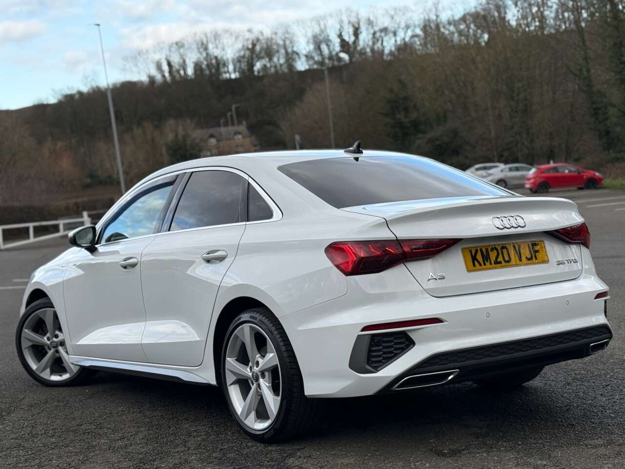 A 2020 AUDI A3 1.5 TFSI 35 S line Saloon 4dr Petrol Manual Euro 6 (s/s) (150 ps) MATRIX LE A 2020 AUDI A3 1.5 TFSI 35 S line Saloon 4dr Petrol Manual Euro 6 (s/s) (150 ps) MATRIX LE