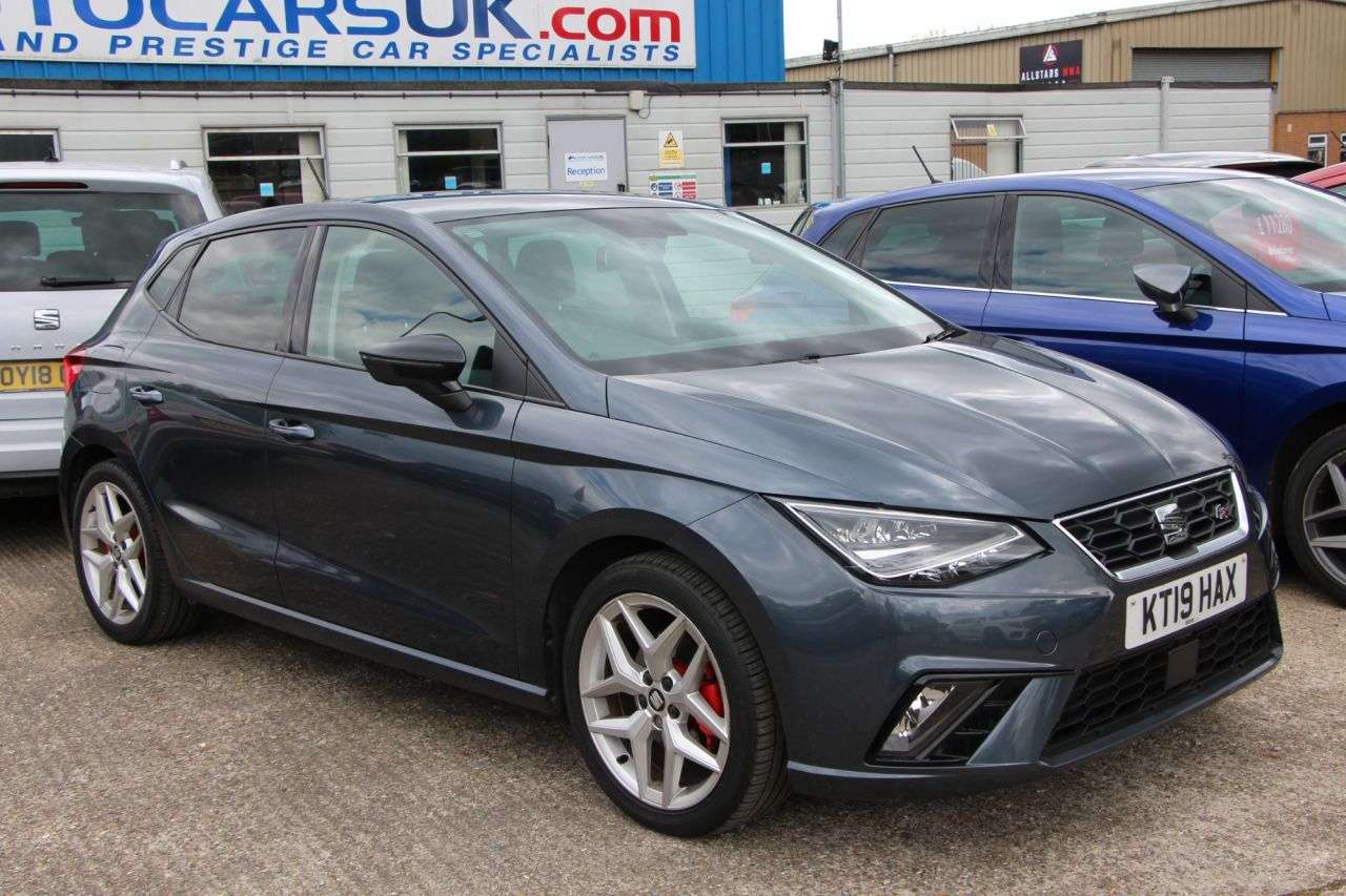 A 2019 SEAT IBIZA 1.0 TSI FR Hatchback 5dr Petrol Manual Euro 6 (s/s) GPF (115 ps) ***17" ALL A 2019 SEAT IBIZA 1.0 TSI FR Hatchback 5dr Petrol Manual Euro 6 (s/s) GPF (115 ps) ***17" ALL