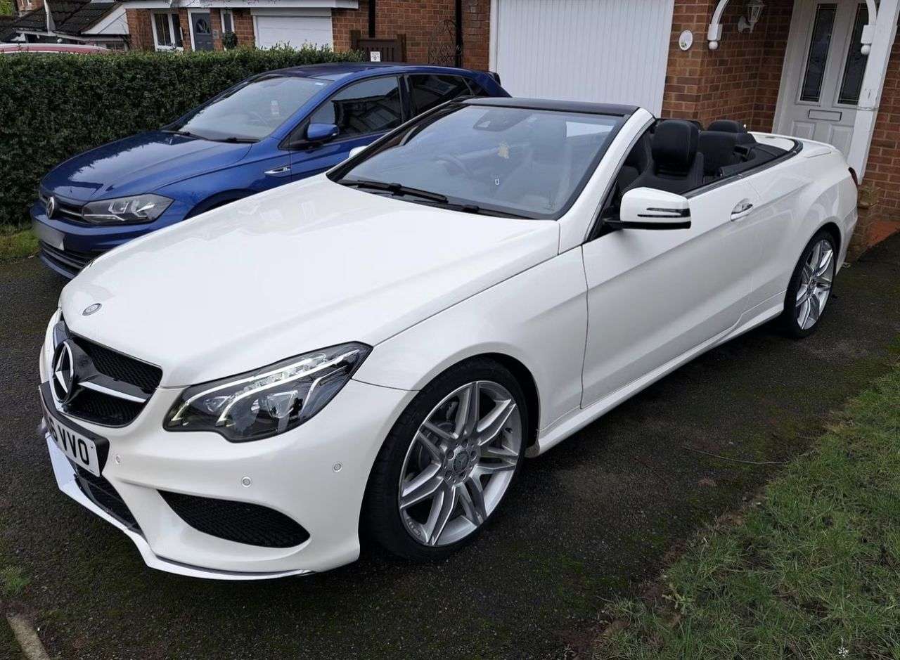 A 2016 MERCEDES-BENZ E-CLASS 3.0 E350d V6 AMG Line Edition (Premium) Cabriolet 2dr Diesel G-Tronic+ Euro A 2016 MERCEDES-BENZ E-CLASS 3.0 E350d V6 AMG Line Edition (Premium) Cabriolet 2dr Diesel G-Tronic+ Euro