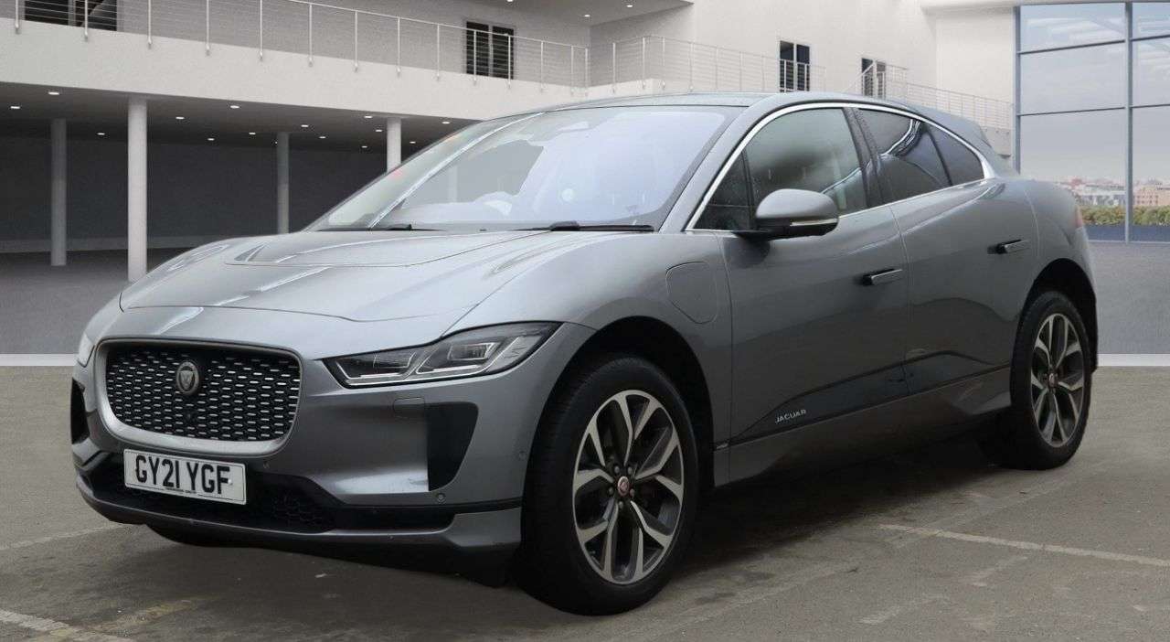 A 2021 JAGUAR I-PACE 400 90kWh HSE SUV 5dr Electric Auto 4WD (400 ps) A 2021 JAGUAR I-PACE 400 90kWh HSE SUV 5dr Electric Auto 4WD (400 ps)