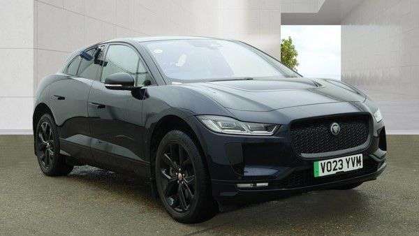 A 2023 JAGUAR I-PACE 400 90kWh HSE Black SUV 5dr Electric Auto 4WD (400 ps) A 2023 JAGUAR I-PACE 400 90kWh HSE Black SUV 5dr Electric Auto 4WD (400 ps)