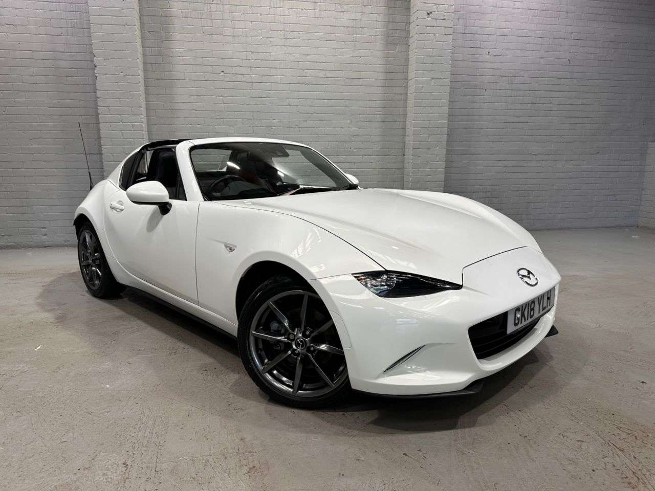 A 2018 MAZDA MX-5 RF 2.0 SKYACTIV-G Sport Nav Convertible 2dr Petrol Manual Euro 6 (160 ps) A 2018 MAZDA MX-5 RF 2.0 SKYACTIV-G Sport Nav Convertible 2dr Petrol Manual Euro 6 (160 ps)