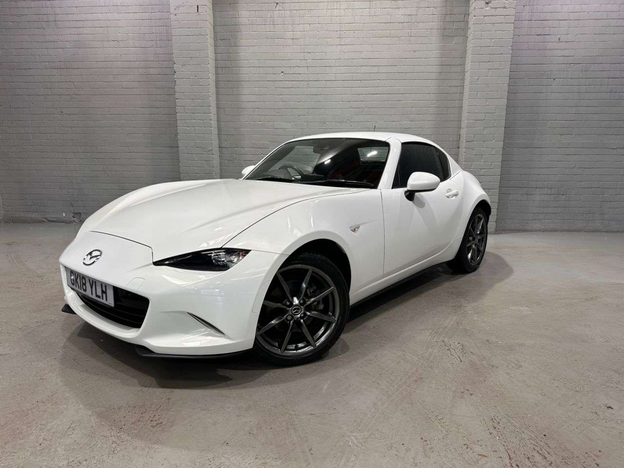 A 2018 MAZDA MX-5 RF 2.0 SKYACTIV-G Sport Nav Convertible 2dr Petrol Manual Euro 6 (160 ps) A 2018 MAZDA MX-5 RF 2.0 SKYACTIV-G Sport Nav Convertible 2dr Petrol Manual Euro 6 (160 ps)
