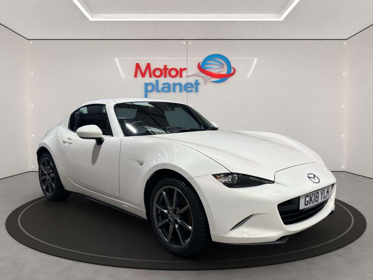 A 2018 MAZDA MX-5 RF 2.0 SKYACTIV-G Sport Nav Convertible 2dr Petrol Manual Euro 6 (160 ps) A 2018 MAZDA MX-5 RF 2.0 SKYACTIV-G Sport Nav Convertible 2dr Petrol Manual Euro 6 (160 ps)