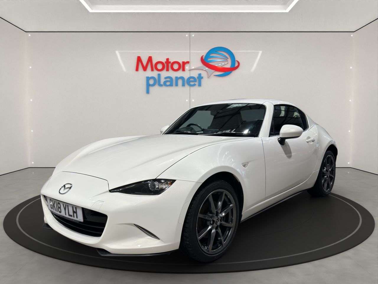 A 2018 MAZDA MX-5 RF 2.0 SKYACTIV-G Sport Nav Convertible 2dr Petrol Manual Euro 6 (160 ps) A 2018 MAZDA MX-5 RF 2.0 SKYACTIV-G Sport Nav Convertible 2dr Petrol Manual Euro 6 (160 ps)