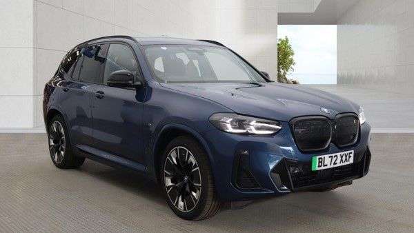 A 2022 BMW IX3 80kWh M Sport Pro SUV 5dr Electric Auto (286 ps) A 2022 BMW IX3 80kWh M Sport Pro SUV 5dr Electric Auto (286 ps)