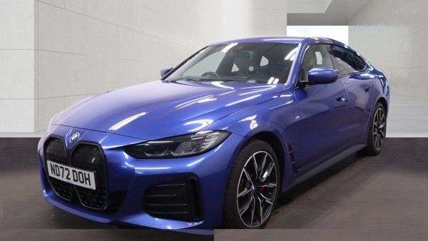A 2022 BMW I4 40 83.9kWh M Sport Gran Coupe 5dr Electric Auto eDrive (340 ps) A 2022 BMW I4 40 83.9kWh M Sport Gran Coupe 5dr Electric Auto eDrive (340 ps)