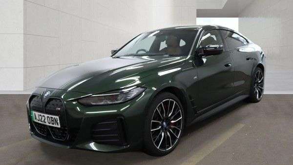 A 2022 BMW I4 M50 83.9kWh Gran Coupe 5dr Electric Auto 4WD (544 ps) A 2022 BMW I4 M50 83.9kWh Gran Coupe 5dr Electric Auto 4WD (544 ps)