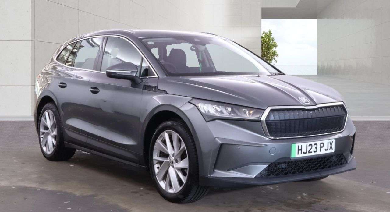 A 2023 SKODA ENYAQ iV 82kWh 80 SUV 5dr Electric Auto (DC125kW) (204 ps) A 2023 SKODA ENYAQ iV 82kWh 80 SUV 5dr Electric Auto (DC125kW) (204 ps)