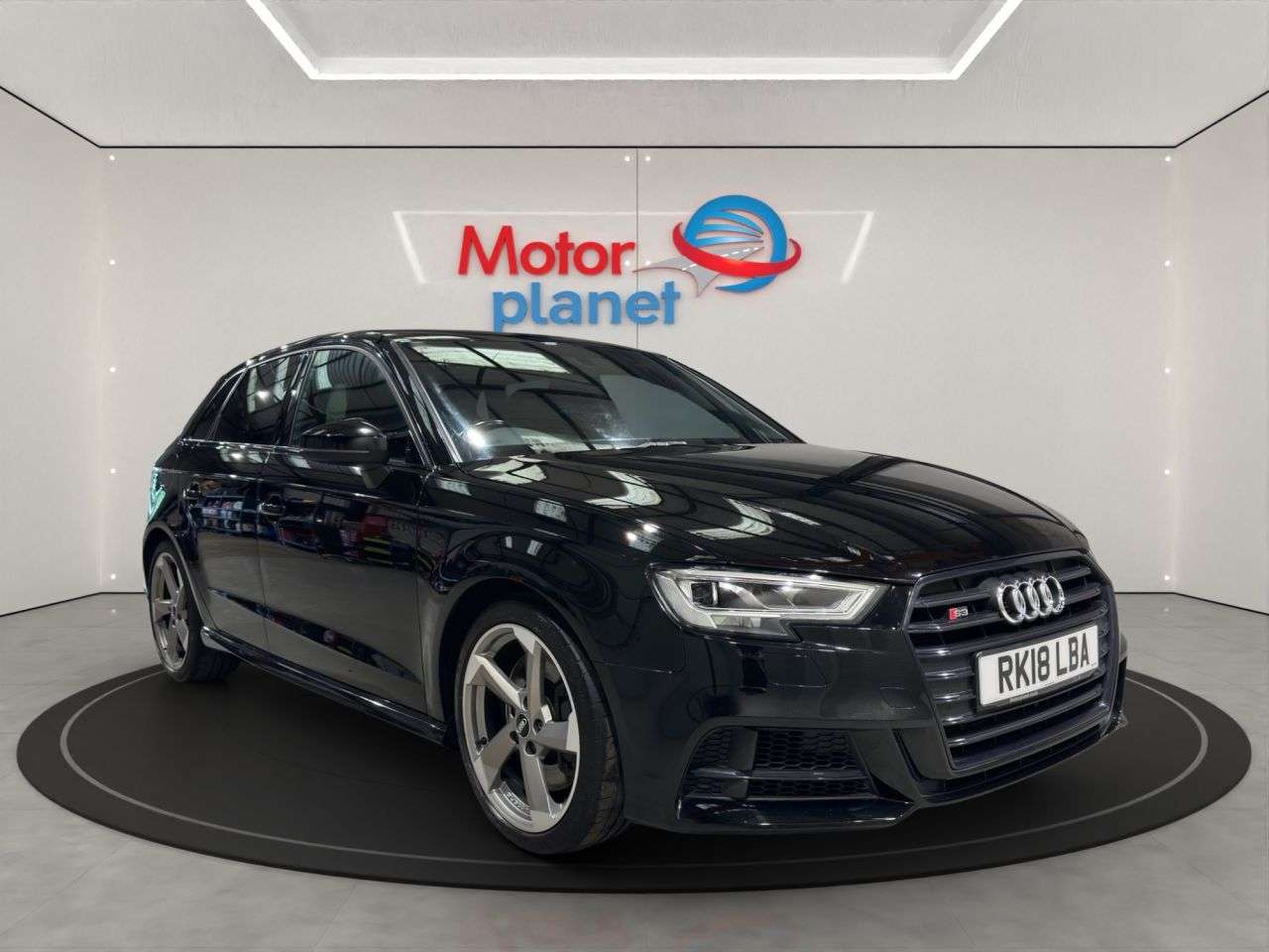 A 2018 AUDI S3 2.0 TFSI Black Edition Sportback 5dr Petrol S Tronic quattro Euro 6 (s/s) ( A 2018 AUDI S3 2.0 TFSI Black Edition Sportback 5dr Petrol S Tronic quattro Euro 6 (s/s) (