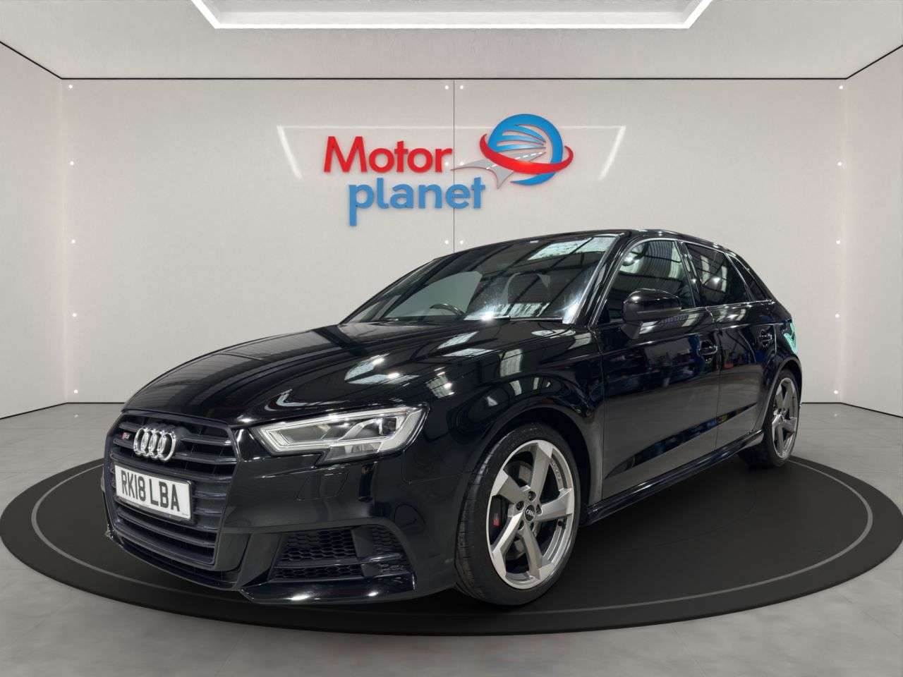 A 2018 AUDI S3 2.0 TFSI Black Edition Sportback 5dr Petrol S Tronic quattro Euro 6 (s/s) ( A 2018 AUDI S3 2.0 TFSI Black Edition Sportback 5dr Petrol S Tronic quattro Euro 6 (s/s) (