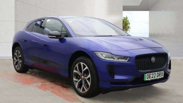 A 2022 JAGUAR I-PACE 400 90kWh HSE Black SUV 5dr Electric Auto 4WD (400 ps) A 2022 JAGUAR I-PACE 400 90kWh HSE Black SUV 5dr Electric Auto 4WD (400 ps)