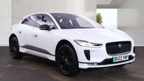 A 2022 JAGUAR I-PACE 400 90kWh Black SUV 5dr Electric Auto 4WD (400 ps) A 2022 JAGUAR I-PACE 400 90kWh Black SUV 5dr Electric Auto 4WD (400 ps)