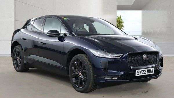 A 2022 JAGUAR I-PACE 400 90kWh HSE Black SUV 5dr Electric Auto 4WD (400 ps) A 2022 JAGUAR I-PACE 400 90kWh HSE Black SUV 5dr Electric Auto 4WD (400 ps)
