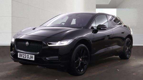 A 2023 JAGUAR I-PACE 400 90kWh Black SUV 5dr Electric Auto 4WD (400 ps) A 2023 JAGUAR I-PACE 400 90kWh Black SUV 5dr Electric Auto 4WD (400 ps)