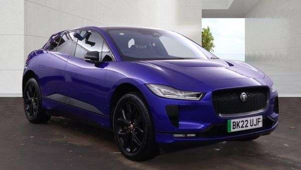 A 2022 JAGUAR I-PACE 400 90kWh HSE Black SUV 5dr Electric Auto 4WD (400 ps) A 2022 JAGUAR I-PACE 400 90kWh HSE Black SUV 5dr Electric Auto 4WD (400 ps)