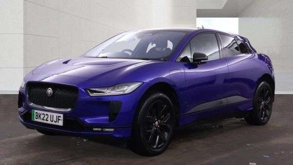 A 2022 JAGUAR I-PACE 400 90kWh HSE Black SUV 5dr Electric Auto 4WD (400 ps) A 2022 JAGUAR I-PACE 400 90kWh HSE Black SUV 5dr Electric Auto 4WD (400 ps)