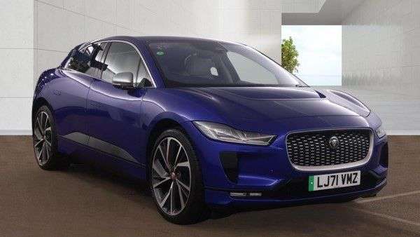 A 2021 JAGUAR I-PACE 400 90kWh HSE SUV 5dr Electric Auto 4WD (400 ps) A 2021 JAGUAR I-PACE 400 90kWh HSE SUV 5dr Electric Auto 4WD (400 ps)