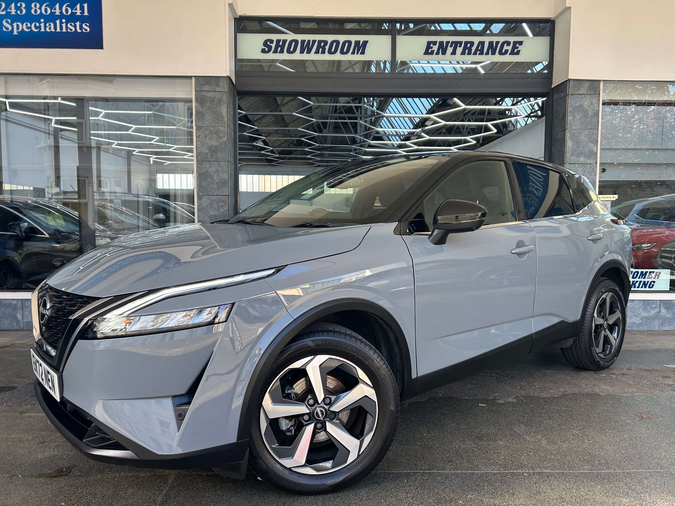 A 2022 NISSAN QASHQAI 1.3 DIG-T MHEV N-Connecta SUV Petrol Hybrid Manual Euro 6 (s/s) (158 ps) 5dr A 2022 NISSAN QASHQAI 1.3 DIG-T MHEV N-Connecta SUV Petrol Hybrid Manual Euro 6 (s/s) (158 ps) 5dr
