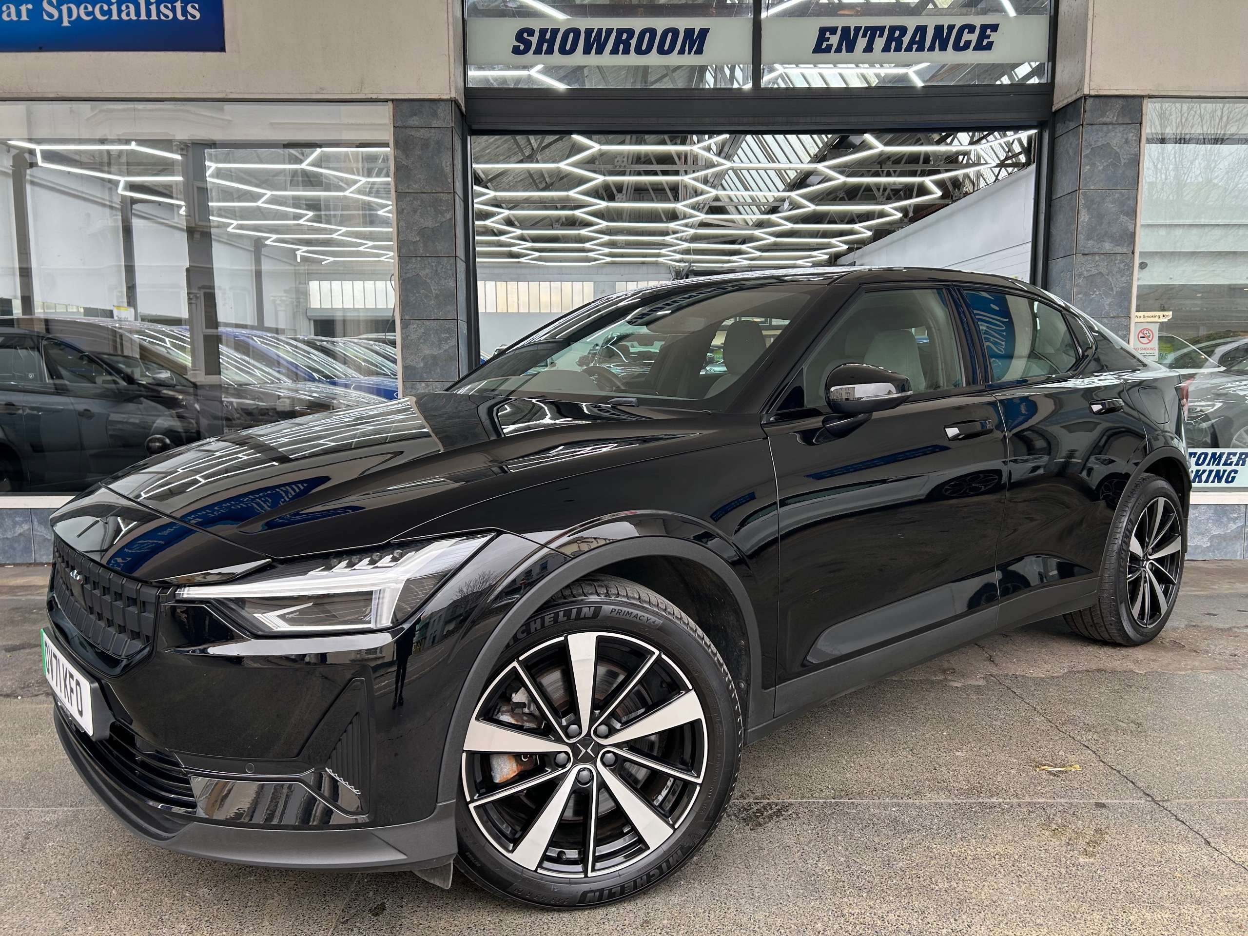 A 2021 POLESTAR POLESTAR 2 Single Motor 64kWh Standard Range Fastback Electric Auto FWD (224 ps) 5dr A 2021 POLESTAR POLESTAR 2 Single Motor 64kWh Standard Range Fastback Electric Auto FWD (224 ps) 5dr