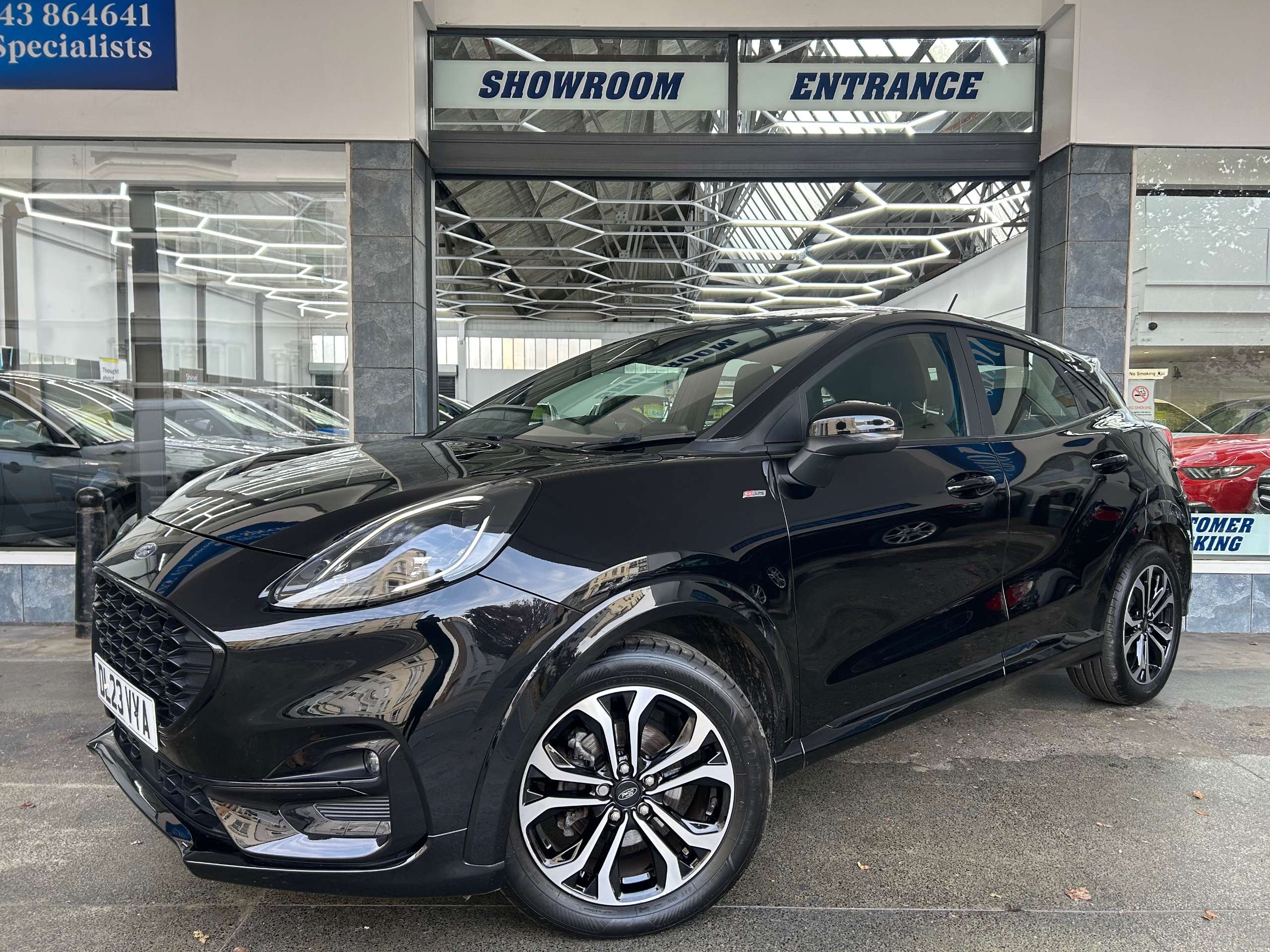 A 2023 FORD PUMA 1.0T EcoBoost MHEV ST-Line SUV Petrol Hybrid Manual Euro 6 (s/s) (125 ps) 5dr A 2023 FORD PUMA 1.0T EcoBoost MHEV ST-Line SUV Petrol Hybrid Manual Euro 6 (s/s) (125 ps) 5dr