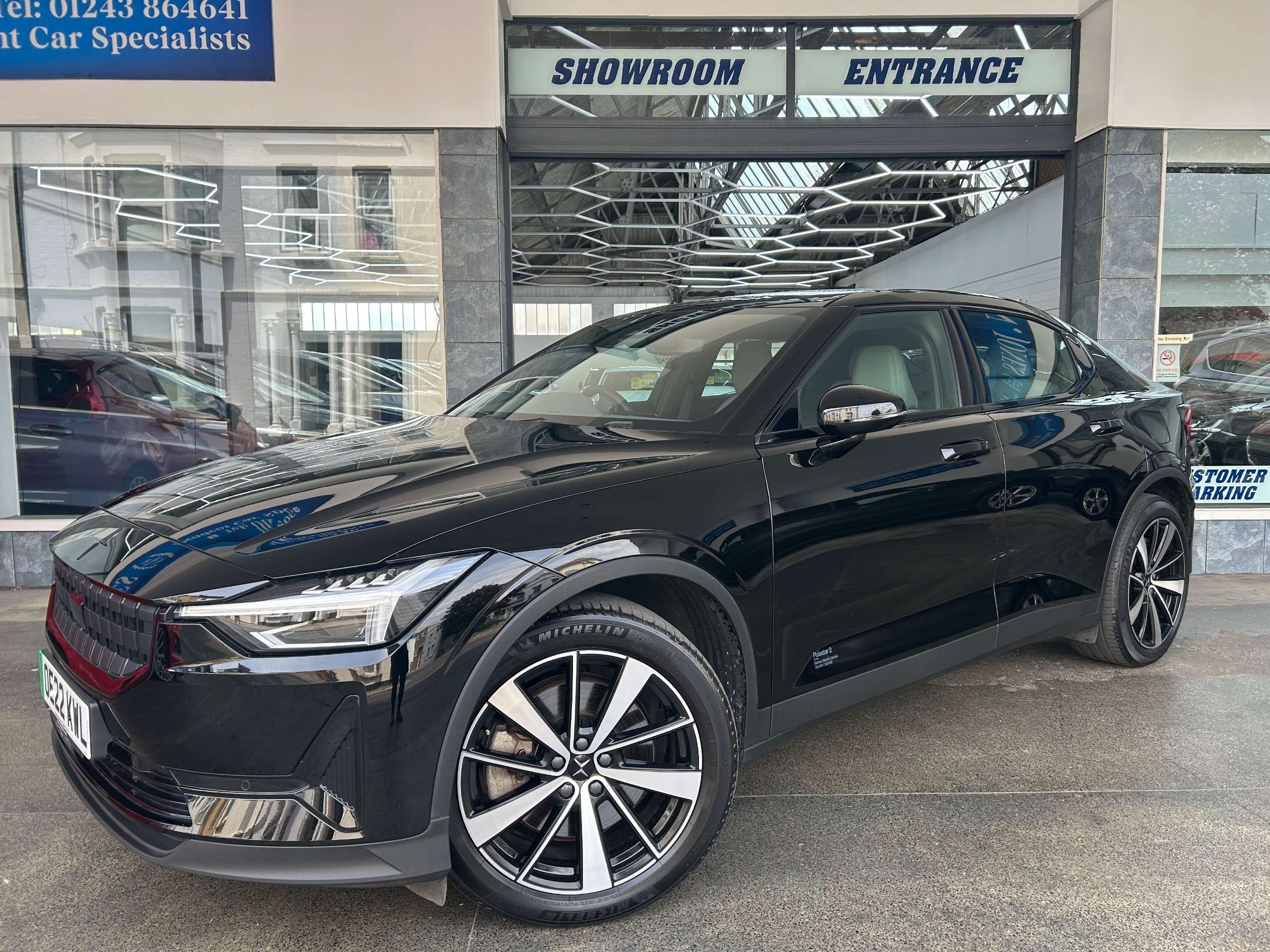 A 2022 POLESTAR POLESTAR 2 Single Motor 69kWh Standard Range Fastback Electric Auto FWD (231 ps) 5dr A 2022 POLESTAR POLESTAR 2 Single Motor 69kWh Standard Range Fastback Electric Auto FWD (231 ps) 5dr
