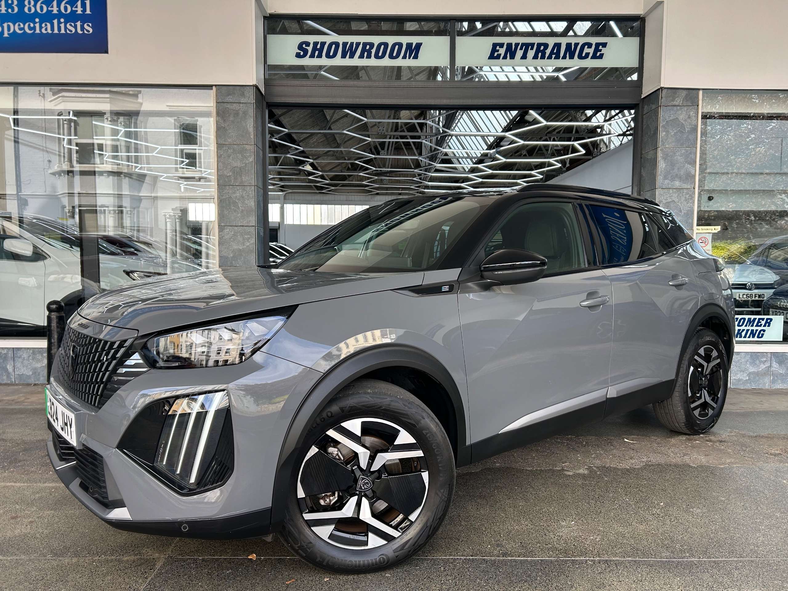A 2024 PEUGEOT E-2008 50kWh GT SUV Electric Auto (11kW Charger) (136 ps) 5dr A 2024 PEUGEOT E-2008 50kWh GT SUV Electric Auto (11kW Charger) (136 ps) 5dr